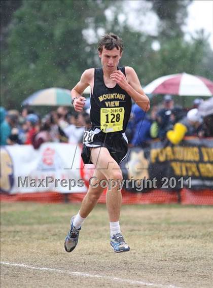 Thumbnail 1 in CIF State Cross Country Championships (D2 Boys) photogallery.