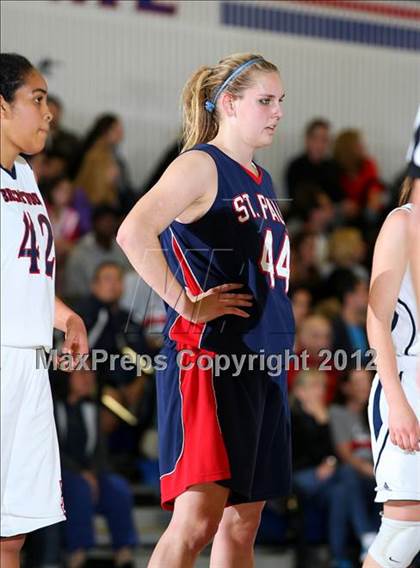 Thumbnail 3 in St. Paul vs. Brentwood (CIF SS Playoffs) photogallery.