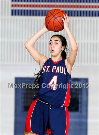Thumbnail 3 in St. Paul vs. Brentwood (CIF SS Playoffs) photogallery.