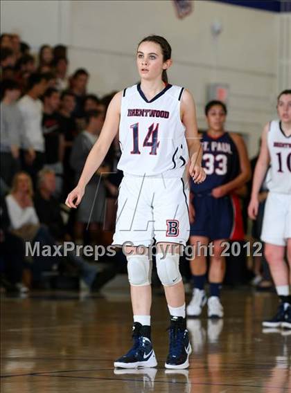 Thumbnail 3 in St. Paul vs. Brentwood (CIF SS Playoffs) photogallery.