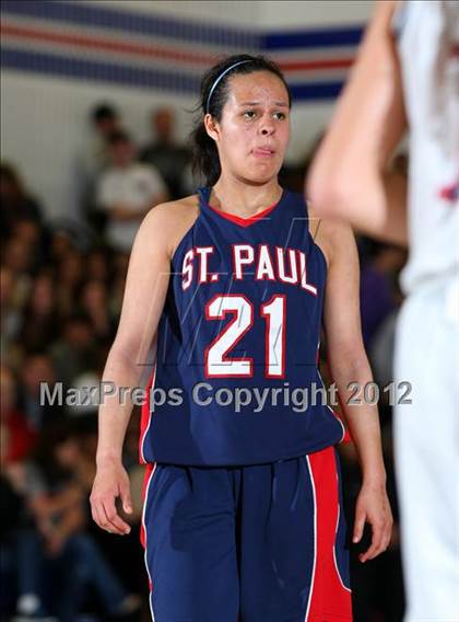 Thumbnail 3 in St. Paul vs. Brentwood (CIF SS Playoffs) photogallery.