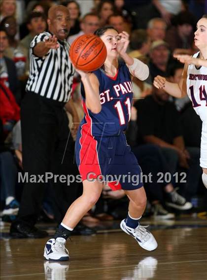 Thumbnail 2 in St. Paul vs. Brentwood (CIF SS Playoffs) photogallery.