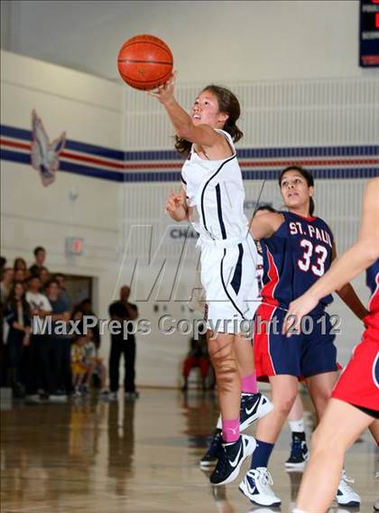 Thumbnail 3 in St. Paul vs. Brentwood (CIF SS Playoffs) photogallery.