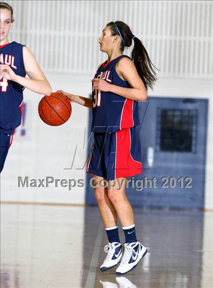 Thumbnail 3 in St. Paul vs. Brentwood (CIF SS Playoffs) photogallery.