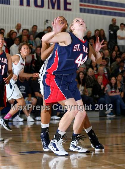 Thumbnail 2 in St. Paul vs. Brentwood (CIF SS Playoffs) photogallery.