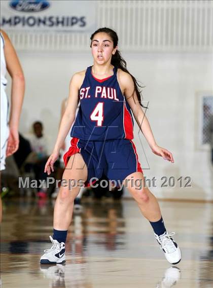 Thumbnail 1 in St. Paul vs. Brentwood (CIF SS Playoffs) photogallery.