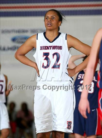 Thumbnail 2 in St. Paul vs. Brentwood (CIF SS Playoffs) photogallery.
