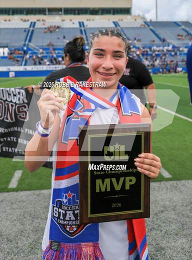 Keller vs. Round Rock (UIL 6A D1 Girls Soccer Final Medal Ceremony)