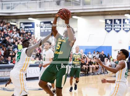 Thumbnail 1 in Patrick School vs Roselle Catholic (Investors Games) photogallery.