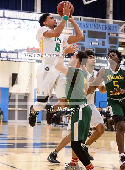Thumbnail 1 in Patrick School vs Roselle Catholic (Investors Games) photogallery.