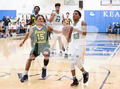 Thumbnail 1 in Patrick School vs Roselle Catholic (Investors Games) photogallery.