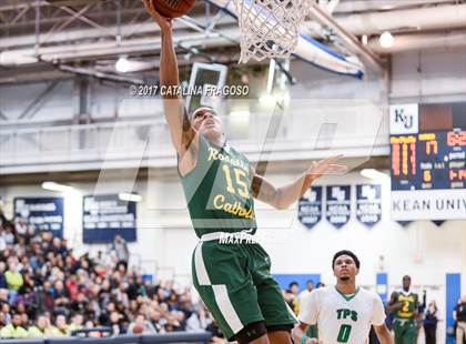 Thumbnail 1 in Patrick School vs Roselle Catholic (Investors Games) photogallery.