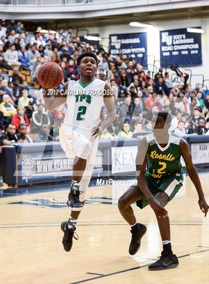 Thumbnail 1 in Patrick School vs Roselle Catholic (Investors Games) photogallery.