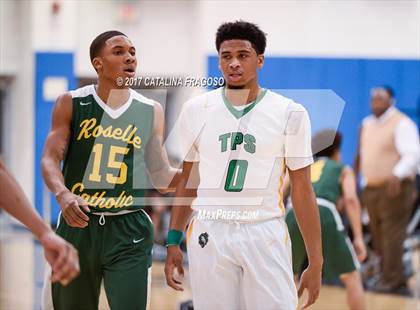 Thumbnail 2 in Patrick School vs Roselle Catholic (Investors Games) photogallery.