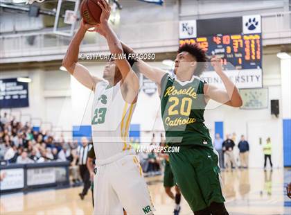 Thumbnail 3 in Patrick School vs Roselle Catholic (Investors Games) photogallery.
