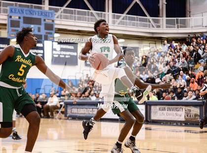 Thumbnail 3 in Patrick School vs Roselle Catholic (Investors Games) photogallery.