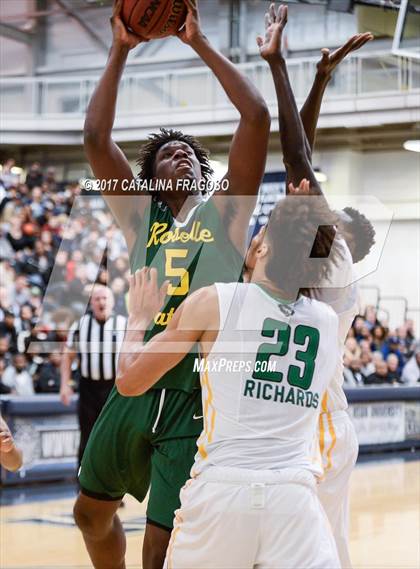 Thumbnail 2 in Patrick School vs Roselle Catholic (Investors Games) photogallery.