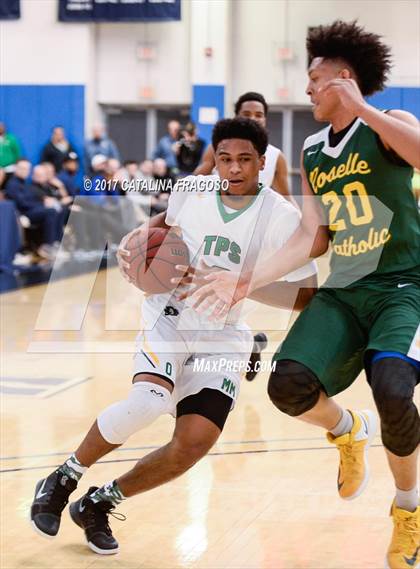 Thumbnail 3 in Patrick School vs Roselle Catholic (Investors Games) photogallery.