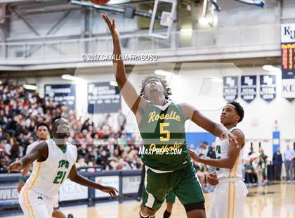 Thumbnail 1 in Patrick School vs Roselle Catholic (Investors Games) photogallery.
