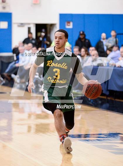 Thumbnail 2 in Patrick School vs Roselle Catholic (Investors Games) photogallery.