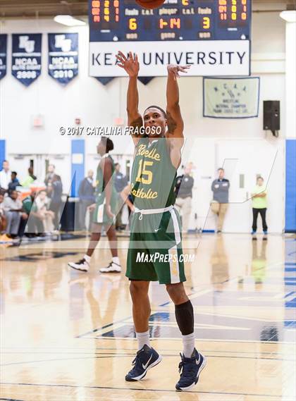 Thumbnail 2 in Patrick School vs Roselle Catholic (Investors Games) photogallery.