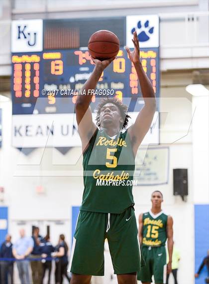 Thumbnail 2 in Patrick School vs Roselle Catholic (Investors Games) photogallery.