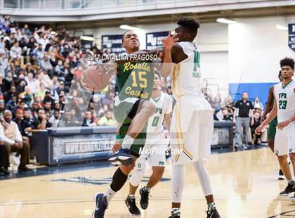 Thumbnail 1 in Patrick School vs Roselle Catholic (Investors Games) photogallery.