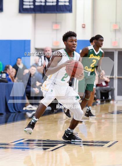 Thumbnail 2 in Patrick School vs Roselle Catholic (Investors Games) photogallery.