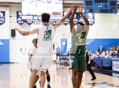 Thumbnail 3 in Patrick School vs Roselle Catholic (Investors Games) photogallery.