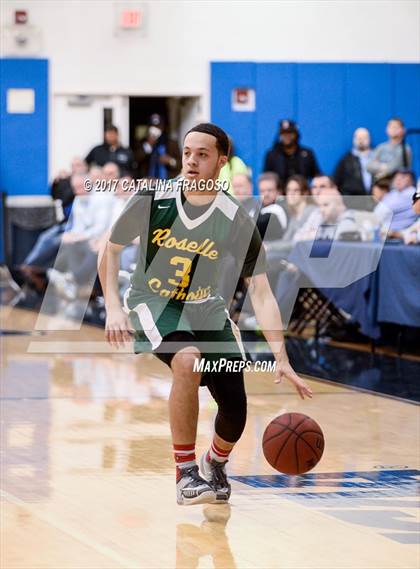 Thumbnail 1 in Patrick School vs Roselle Catholic (Investors Games) photogallery.