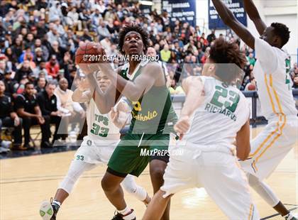Thumbnail 1 in Patrick School vs Roselle Catholic (Investors Games) photogallery.