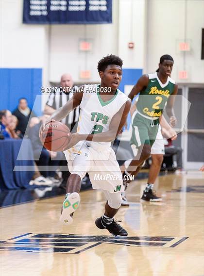 Thumbnail 3 in Patrick School vs Roselle Catholic (Investors Games) photogallery.