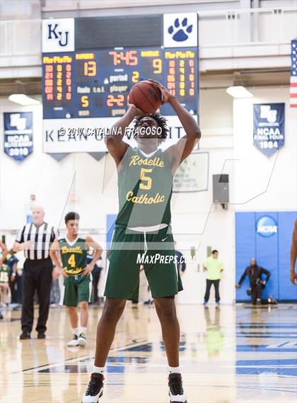 Thumbnail 3 in Patrick School vs Roselle Catholic (Investors Games) photogallery.