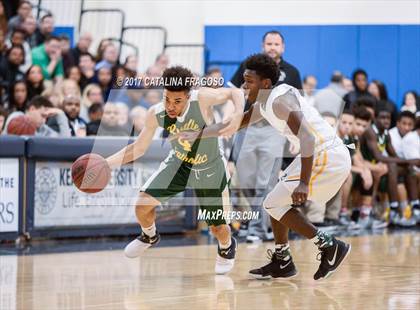 Thumbnail 3 in Patrick School vs Roselle Catholic (Investors Games) photogallery.