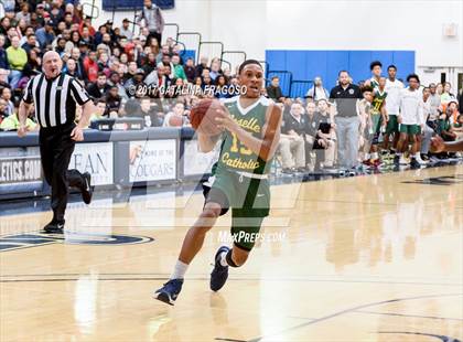Thumbnail 2 in Patrick School vs Roselle Catholic (Investors Games) photogallery.
