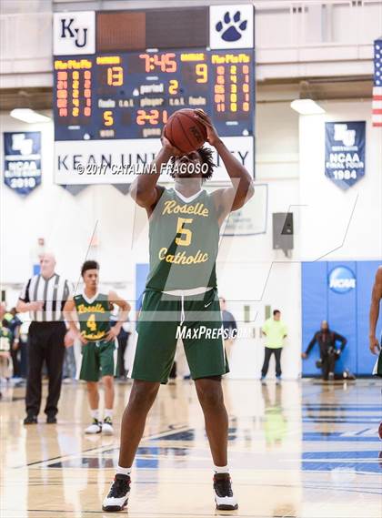 Thumbnail 2 in Patrick School vs Roselle Catholic (Investors Games) photogallery.