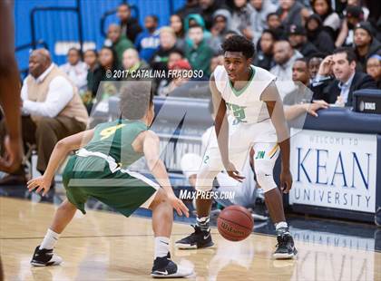 Thumbnail 1 in Patrick School vs Roselle Catholic (Investors Games) photogallery.