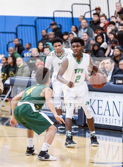 Thumbnail 3 in Patrick School vs Roselle Catholic (Investors Games) photogallery.