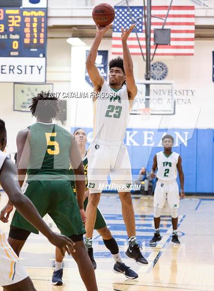 Thumbnail 1 in Patrick School vs Roselle Catholic (Investors Games) photogallery.