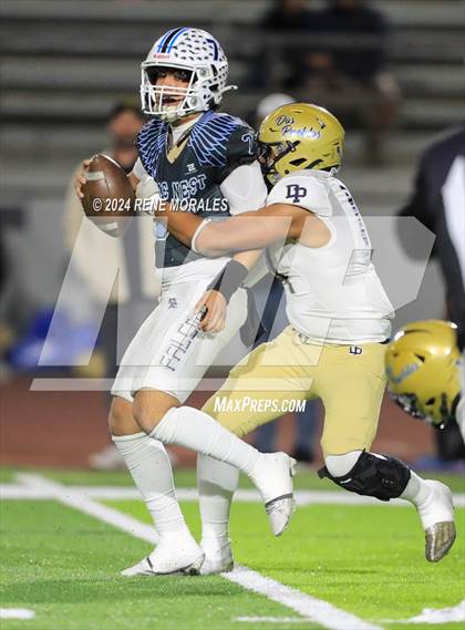 Thumbnail 3 in Dos Pueblos vs Crescenta Valley (CIF SS Div 12 Rnd 1 Playoff) photogallery.