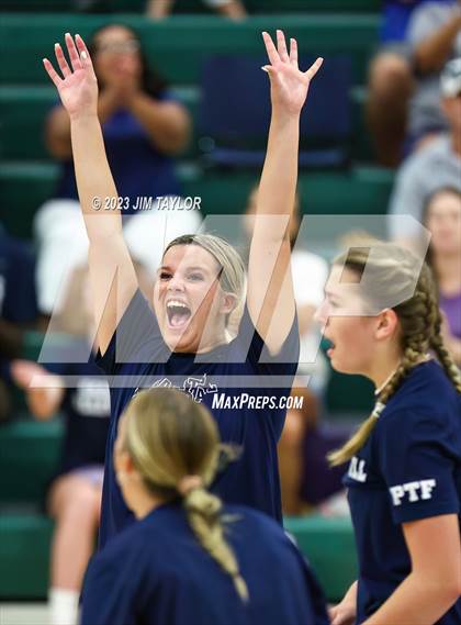 Thumbnail 1 in Trinity Christian vs All Saints (scrimmage) photogallery.