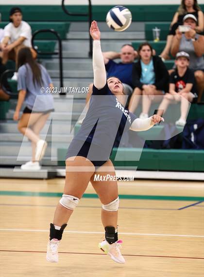 Thumbnail 3 in Trinity Christian vs All Saints (scrimmage) photogallery.