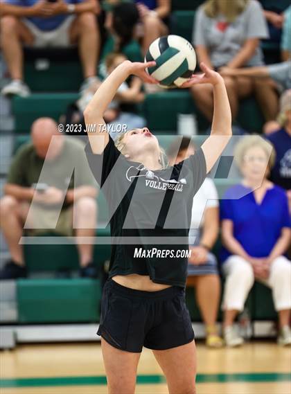 Thumbnail 3 in Trinity Christian vs All Saints (scrimmage) photogallery.