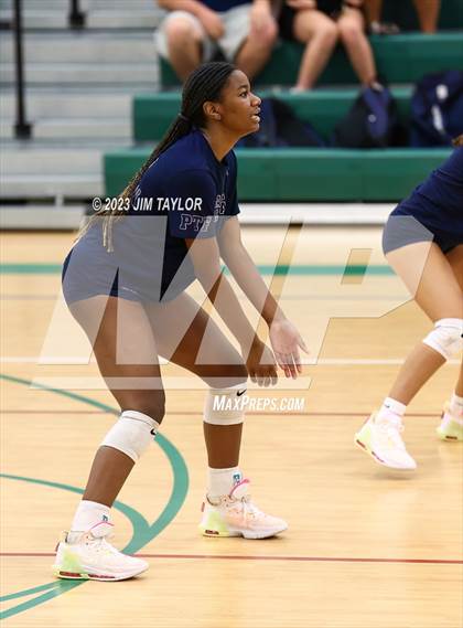 Thumbnail 3 in Trinity Christian vs All Saints (scrimmage) photogallery.