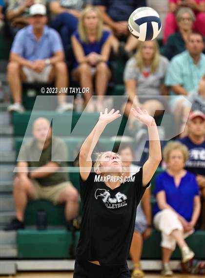 Thumbnail 2 in Trinity Christian vs All Saints (scrimmage) photogallery.