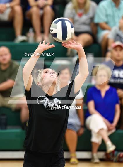 Thumbnail 3 in Trinity Christian vs All Saints (scrimmage) photogallery.
