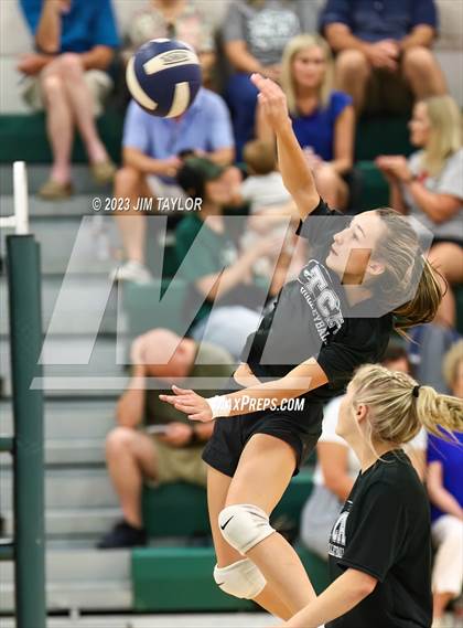 Thumbnail 1 in Trinity Christian vs All Saints (scrimmage) photogallery.