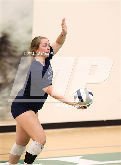Thumbnail 3 in Trinity Christian vs All Saints (scrimmage) photogallery.