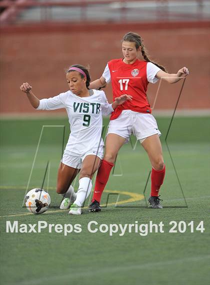 Thumbnail 1 in Mountain Vista vs. Denver East (CHSAA 5A 1st Round) photogallery.