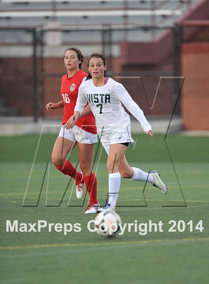 Thumbnail 3 in Mountain Vista vs. Denver East (CHSAA 5A 1st Round) photogallery.